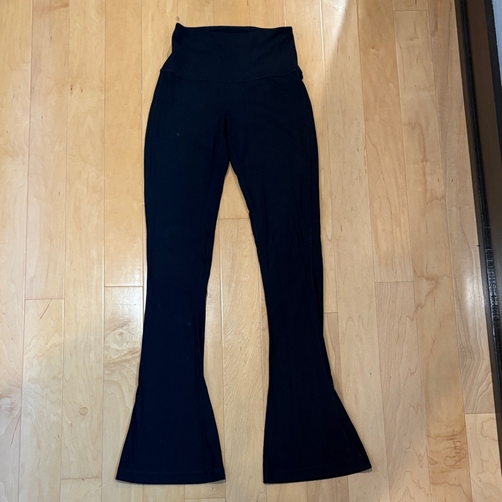 Lululemon Black Flared Leggings